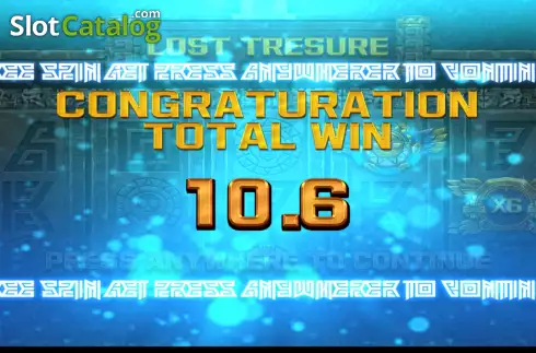 Скрин8. Lost Treasure (BP Games) слот