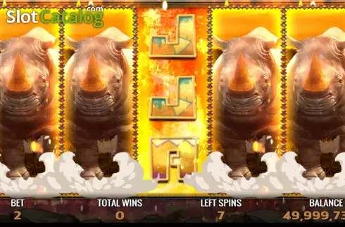 Скрин6. Rhino King слот