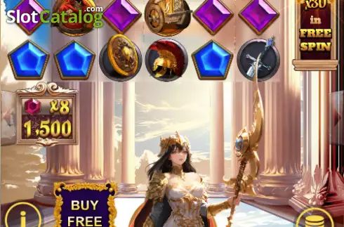 Скрин2. Secret of Goddess слот