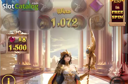 Скрин3. Secret of Goddess слот