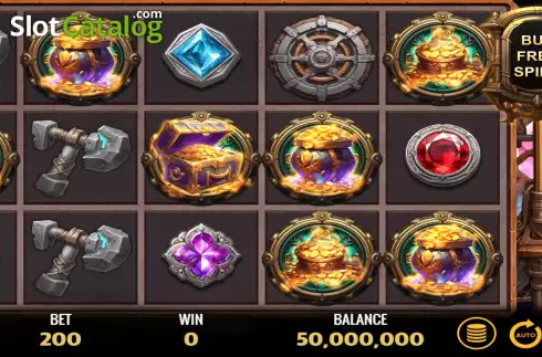 Скрин2. Gold Mine Rush слот
