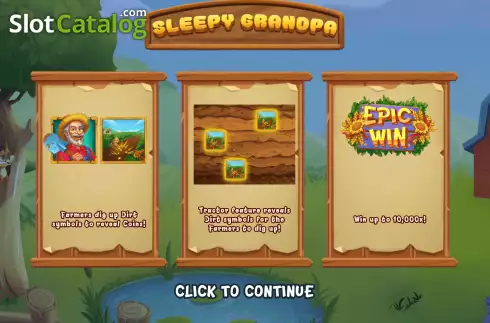 Скрин2. Sleepy Grandpa слот
