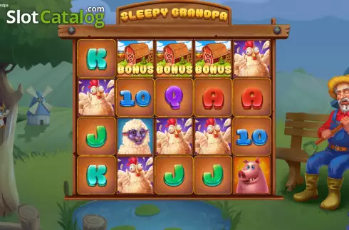 Скрин4. Sleepy Grandpa слот