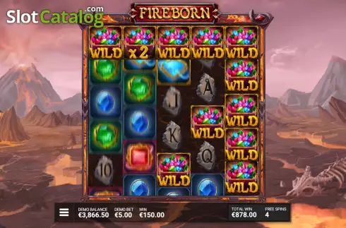 Скрин9. Fireborn слот