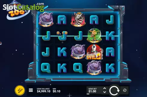 Скрин3. Space Zoo слот
