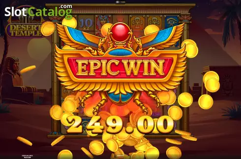 Скрин8. Desert Temple слот