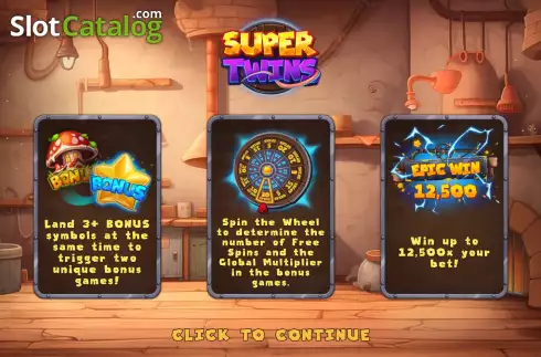 Скрин2. Super Twins слот