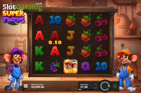 Скрин4. Super Twins слот