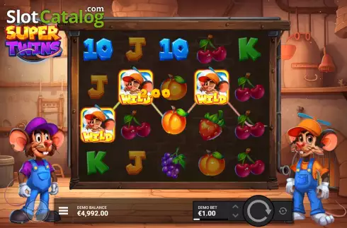 Скрин6. Super Twins слот