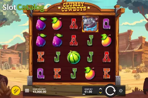 Скрин3. Clumsy Cowboys слот