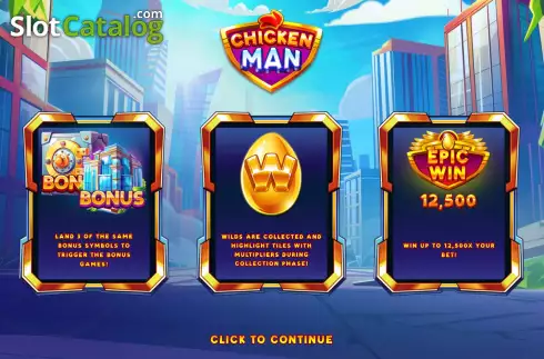 Скрин2. Chicken Man слот
