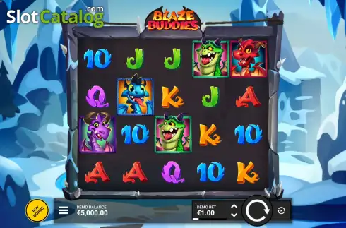 Скрин3. Blaze Buddies слот