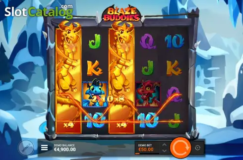 Скрин8. Blaze Buddies слот