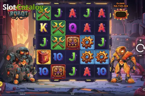 Скрин3. Crystal Robot слот