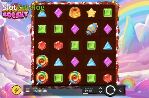Скрин2. Chocolate Rocket слот