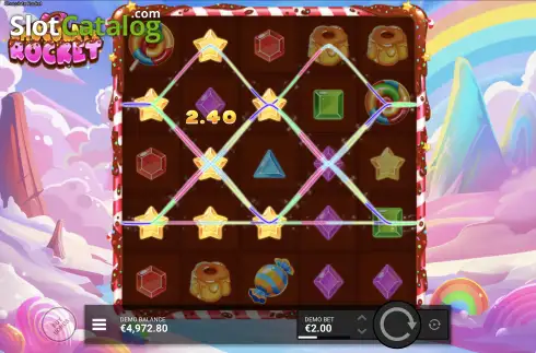 Скрин4. Chocolate Rocket слот