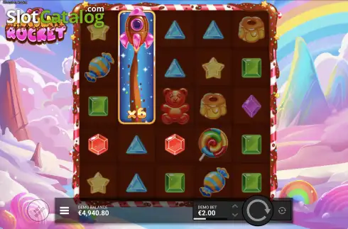 Скрин5. Chocolate Rocket слот