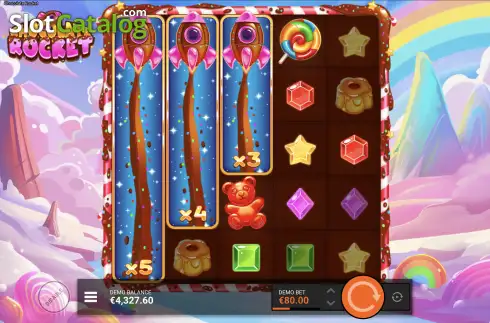 Скрин6. Chocolate Rocket слот