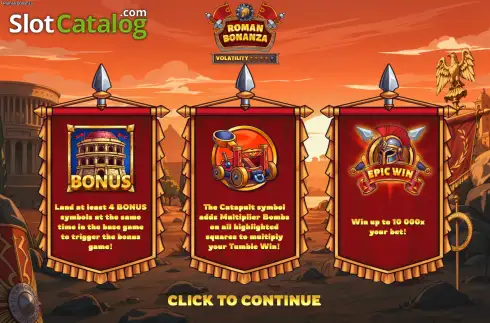 Скрин2. Roman Bonanza слот