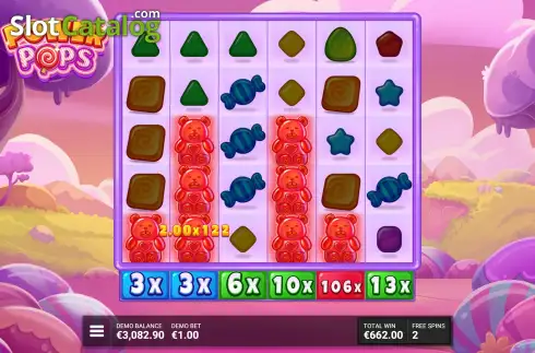Скрин3. Power Pops слот