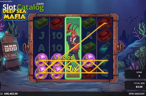 Скрин3. Deep Sea Mafia слот