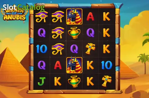 Скрин2. Wrath of Anubis слот