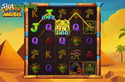 Скрин3. Wrath of Anubis слот