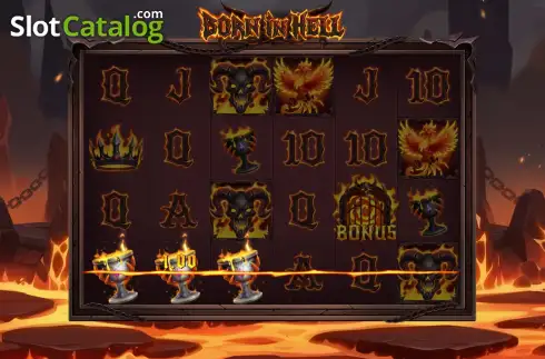 Скрин3. Born in Hell слот