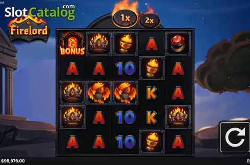 Скрин2. Firelord (Backseat Gaming) слот