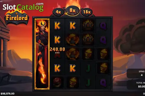 Скрин3. Firelord (Backseat Gaming) слот