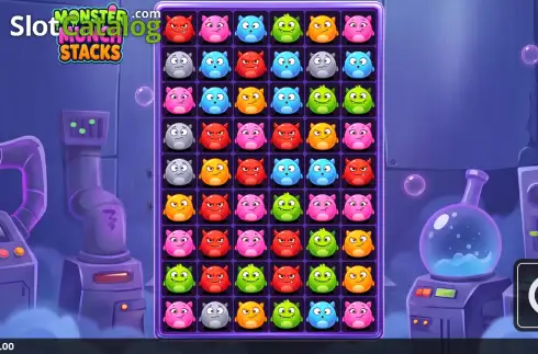 Скрин2. Monster Munch Stacks слот