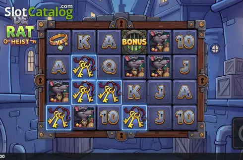 Скрин3. De Rat Heist слот