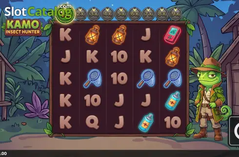 Скрин2. Kamo Insect Hunter слот