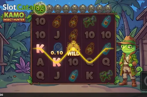 Скрин3. Kamo Insect Hunter слот