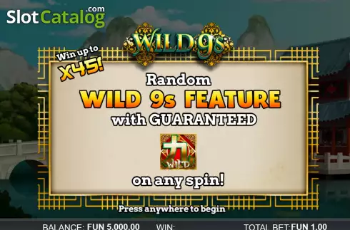 Скрин3. Wild 9s слот