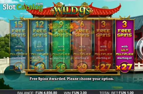 Скрин8. Wild 9s слот