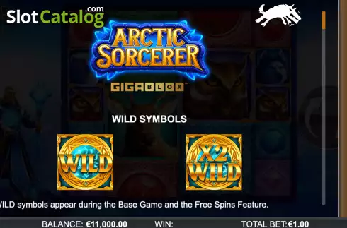 Скрин9. Arctic Sorcerer Gigablox слот
