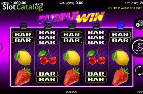 Скрин2. Purple Win слот