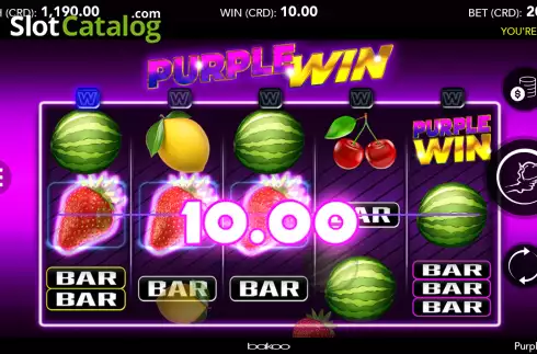 Скрин4. Purple Win слот