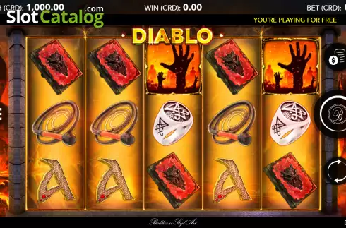 Скрин2. Diablo слот