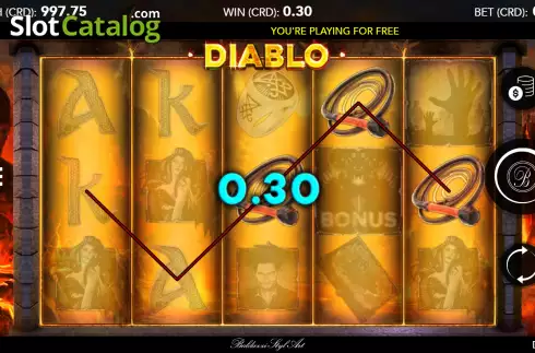 Скрин3. Diablo слот