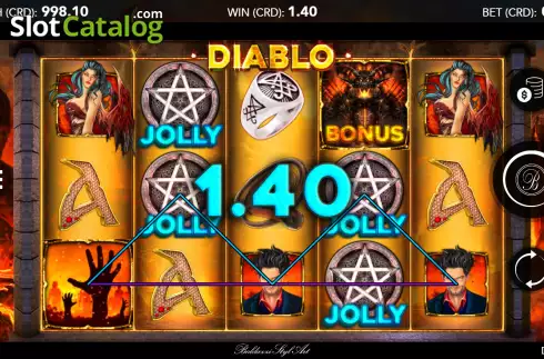 Скрин4. Diablo слот