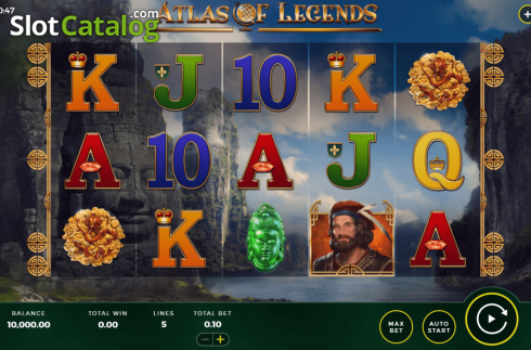 Скрин2. Atlas of Legends слот