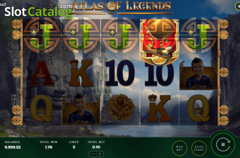 Скрин3. Atlas of Legends слот
