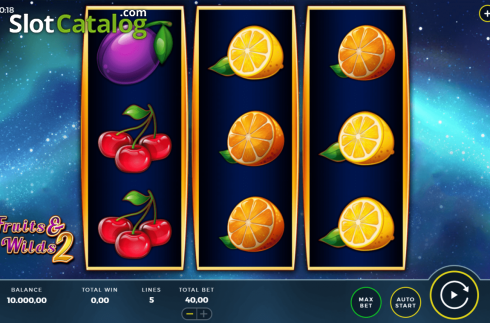Скрин2. Fruits and Wilds 2 слот