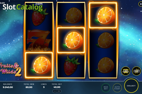 Скрин4. Fruits and Wilds 2 слот
