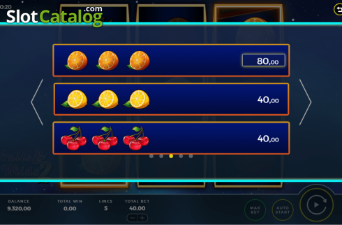 Скрин7. Fruits and Wilds 2 слот