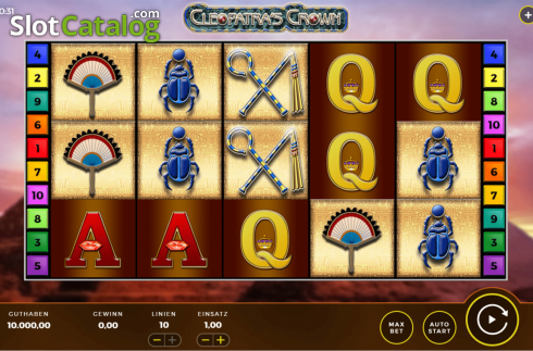 Скрин2. Cleopatra's Crown слот