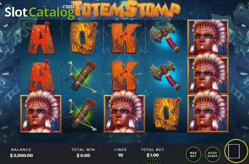Скрин2. Totem Stomp слот