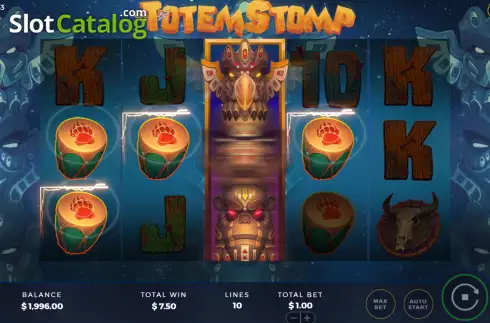 Скрин4. Totem Stomp слот